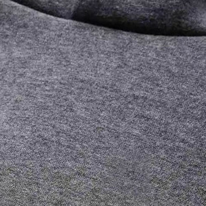 Sudadera con capucha para hombre, estilo cuadrado, color gris Haider, aspecto premium, 100% algodón, con logotipo personalizado en la parte delantera y trasera. - Product Image 6