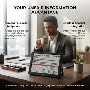 Calendrier numérique intelligent WiFi E-ink 7 pouces, tableau <span class=keywords><strong>de</strong></span> bord numérique, synchronisation du calendrier <span class=keywords><strong>Google</strong></span>, écran E-Paper rechargeable, organisateur pour la maison et le bureau - Product Image 5