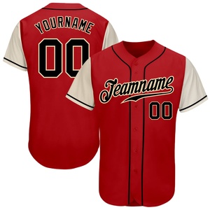 Custom Mens Baseball Jersey Personalized Button <b>Down</b> Sports Uniform with Printed Name & Numbers Sublimation Technique - Product Image 1