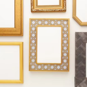 Cadre en bois Cadre en os blanc à un ton pour toutes les tailles de photos imprimées aux UV - Product Image 3