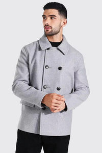 Nouveau manteau long en laine à la mode pour hommes manteau en laine pour hommes saison d'automne et d'hiver en gros personnalisation hiver de haute qualité - Product Image 4