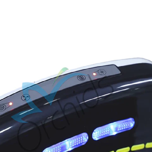 Secador de manos de plástico sin contacto con motor de alta velocidad Operación con sensor montado en la pared para instalaciones de baños públicos y comerciales - Product Image 2