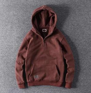 OEM venta al por mayor de alta calidad 100% algodón Sudadera con capucha bordado sudaderas hombres Sudadera con capucha ropa de calle para la venta - Product Image 4