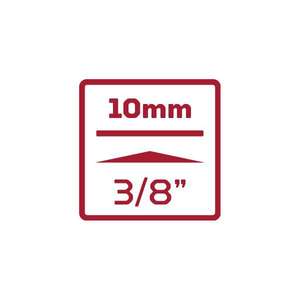 Llave de Barra Deslizante Gedore de 3/8'' y 200 mm, Herramienta para un Trabajo Rápido y Sencillo - Product Image 2