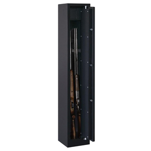 Bordogna BULLET-Gabinete para pistola de almacenamiento con cerradura 3/C con estante de espuma de 3 ranuras y productos de tiro seguros internos - Product Image 1