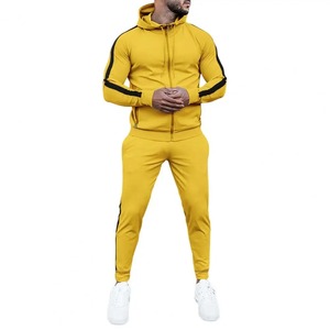 Ensemble de Offre Spéciale logo personnalisé 100 ensemble de sweat à capuche en coton femmes et hommes survêtement hommes décontracté sport sweats à capuche pantalons costumes - Product Image 5