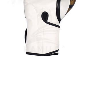 Gants de boxe en cuir à bas prix OEM Gants de boxe professionnels Gants de boxe avec logo personnalisé - Product Image 5