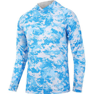 เสื้อฮู้ดดี้ตกปลาแบบสั่งทำพิเศษสำหรับผู้ชายปี 2026 - โลโก้ด้านหน้า โพลีเอสเตอร์ 100% ไซส์ใหญ่ ระบายอากาศได้ดี แห้งเร็ว ป้องกันรังสียูวี 50 - Product Image 1