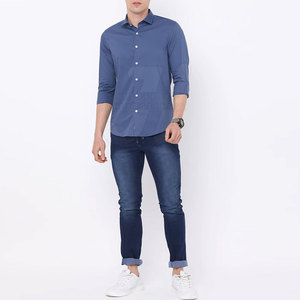 Mặc Giản Dị Người Đàn Ông Ăn Mặc Áo Sơ Mi Tùy Chỉnh Kích Thước Người Đàn Ông Ăn Mặc Áo Sơ Mi Chất Lượng Cao Cấp Người Đàn Ông Ăn Mặc Áo Sơ Mi - Product Image 4