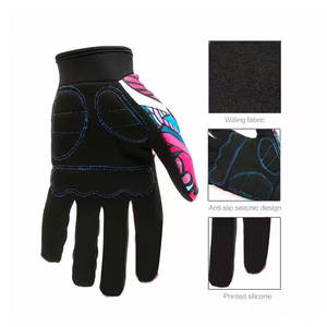 Gants de cyclisme à doigts entiers pour hommes fabriqués sur mesure - Product Image 3