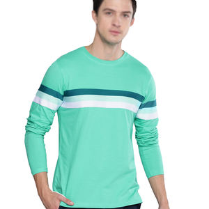 T-shirt manches longues pour hommes T-shirts épais 100% coton T-shirts grande taille T-shirts lourds pour hommes - Product Image 1