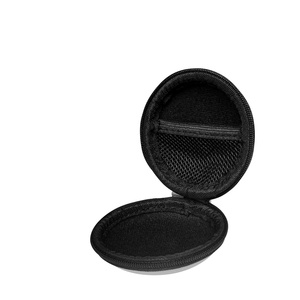 Estuche Rígido Portátil de EVA con Cierre Redondo para Guardar Auriculares, Audífonos, Cargadores y Pequeños Dispositivos Electrónicos - Product Image 4