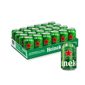 Heineken Pils <b>Beer</b> (24 X 0.33 l Cans) - Product Image 3