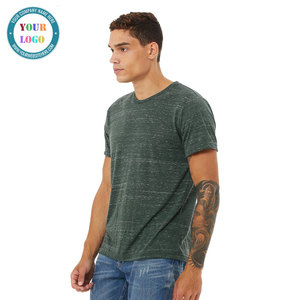 T-shirt à manches courtes pour homme, tendance estivale, col rond, tissu de haute qualité, pur coton, décontracté - Product Image 2