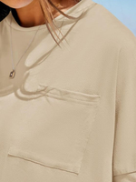 Haut court côtelé en coton respirant à carreaux pour femme, style moderne et tendance, confortable et esthétique pour l'été