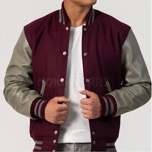 Chaqueta Universitaria de Lana Hecha a Medida, Chaqueta Universitaria de Primera Calidad, Chaqueta Universitaria de Color Sólido - Product Image 3