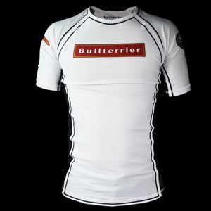 2026 Rashguard à manches courtes respirant, anti-UV, écologique, pour MMA, UPF50+, design personnalisé - Product Image 1