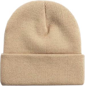 Gorro de Punto con Puño para Hombre, Diseño Moderno, Económico, de Alta Calidad, con Logotipo/Colores Personalizados, Ligero - Product Image 1