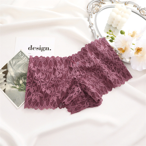 Culotte en dentelle pour femme Sous-vêtement sexy taille basse Culotte florale tendance Culotte sexy pour femme Lingerie pour femme - Product Image 4