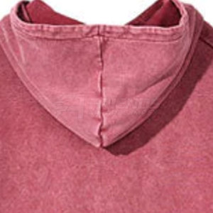Sweat-shirts à capuche unis effet délavé 100% Coton, toucher doux, séchage rapide, légers, style streetwear décontracté, mode quotidienne - Product Image 5