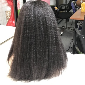 Vip HD Lace Front Perruques 180 Densité Brut Vietnamien Crépus Droite Cheveux Humains 13x4 Dentelle Frontale Perruque Pré Plucket UPS DHL FEDEX - Product Image 3