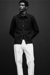 Pantalones chinos de algodón 100% de ajuste regular y longitud para hombre, pantalones de moda de marca personalizables transpirables, precio al por mayor OEM y ODM - Product Image 4