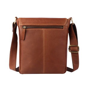 Sac messager en cuir PU vintage unisexe, grande capacité, durable, tendance, décontracté, fermeture éclair, portable, pour affaires - Product Image 6