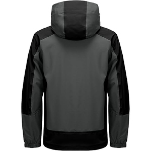 Customized Coated Waterproof Breathable Nylon Soft Shell <b>Jacket</b> for Men with Front Logo Custom Print - Product Image 2