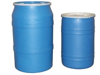 Meilleur prix Tambour en plastique 200L Baril chimique en HDPE bleu 200 litres/kg Seau de moulage par soufflage Double couvercle Tambour en plastique de 55 gallons