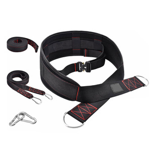 เข็มขัดรัดเอวสำหรับฝึกซ้อมแบบ Heavy Duty ปรับน้ำหนักได้ พร้อมตัวล็อคสำหรับการฝึกดึงสเลด - Product Image 5