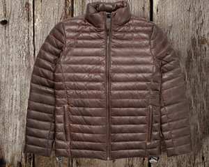 Chaqueta de piel de cordero real para hombre y mujer, chaqueta de cuero PU marrón con costuras Premium de invierno, chaqueta de cuero Premium de alta calidad, MOQs bajos - Product Image 3