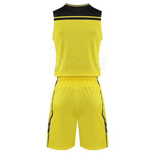 Uniformes de Baloncesto Personalizados de Alta Calidad con Logotipo, Cómodos, Suaves, Transpirables, 100% Poliéster, Sin Mangas, Conjuntos de Uniformes con el Mejor Estilo - Product Image 2
