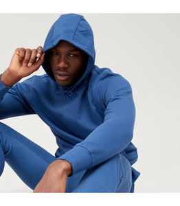 Conjunto Deportivo Informal con Capucha de Color Personalizado para Hombre, 100% Algodón Grueso, Pantalones Deportivos para Entrenamiento en el Gimnasio, Cómodo - Product Image 6