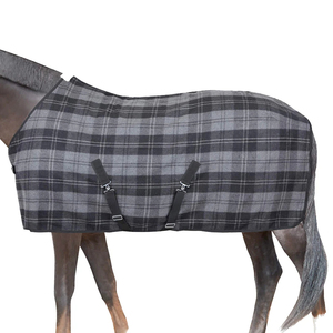Best Selling Premium Quality Wool Checkered Horse Warm <b>Blanket</b> Adjustable <b>Thick</b> Breathable Winter horse <b>blanket</b> For Sale - Product Image 2