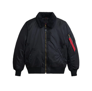 Fearless Identity Power-Defined Varsity Jacket para hombre Lona Temporada de invierno con logotipo frontal - Product Image 1