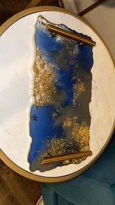 Resin <b>Decorative</b> Tray in Multiple Colors Rectangle Home <b>Decor</b> Resin Tray High Quality - Product Image 4