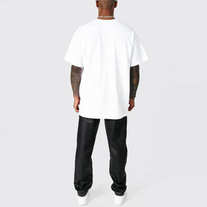 เสื้อยืดแบบสวมหัวของผู้ชายผ้าคอตตอน100% แห้งเร็วระบายอากาศได้ดีพิมพ์ลายได้ตามต้องการ - Product Image 4