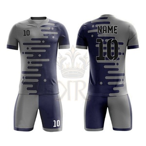 Tenue de football unisexe de haute qualité 2026 – Ensemble uniforme en polyester respirant à séchage rapide, personnalisable avec nom et club, impression par transfert thermique, uni - Product Image 6