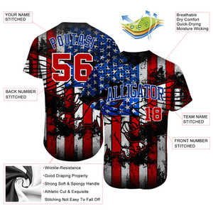 Soluciones de camiseta de béisbol para pedidos de equipos, elaboradas para uso durante la temporada con control de humedad de tela transpirable y costuras reforzadas - Product Image 6