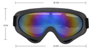 Lunettes de ski en plein air hiver motoneige Motocross patinage sport coupe-vent anti-poussière lunettes d'équitation lunettes de soleil tactiques