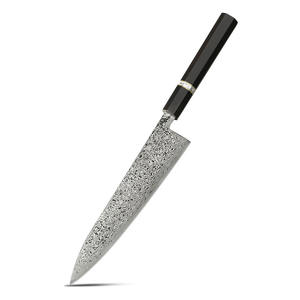 มีดเชฟเหล็กดามัสกัสมีดญี่ปุ่นพร้อมที่จับสำหรับทำอาหาร - Product Image 1