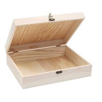 Boîte de rangement à bijoux en bois de style nautique avec couvercle à charnière, décoration murale, cadeau artisanal sculpté à la main