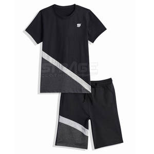 Ensemble de shorts pour enfants de style décontracté, tissu doux et facile à porter, ensemble de shorts pour enfants avec une coupe décontractée et une construction durable - Product Image 1