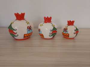 Adornos Decorativos de Granada Navideños DAFNI, Hechos a Mano en Plástico, Set de Regalo Promocional Novedoso de Estambul - Product Image 5