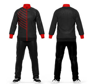 Survêtement en polyester imprimé par sublimation, à capuche, lourd, sur mesure, faible MOQ, avec un design 2 en 1 pour l'hiver - Product Image 6