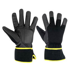 Guantes de Trabajo de Piel de Cabra para Electricistas, Protección para Uso con Guantes Aislados de Goma, Trabajo de Utilidad - Product Image 1