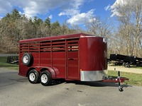 Remorque de transport standard pour bétail et chevaux, 3 niveaux, sur mesure, haute qualité, prix usine
