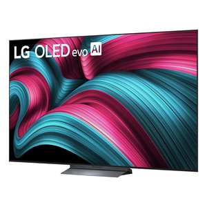 Téléviseur OLED intelligent 4K UHD de 77 pouces For Charcoal Black Série C5 Evo AI WebOS avec prise en charge du grand écran API-OLED77C55LA - Product Image 1