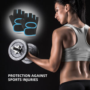 Gants de gymnastique légers OEM en PU avec poignée en cuir vente à chaud de gants de fitness pour hommes pour la musculation vente en gros - Product Image 6