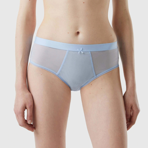 Culotte string taille basse pour femmes de couleur unie chaude Sexy sous-vêtement côtelé quotidien pas cher mode dame chaude femme tongs quotidiens - Product Image 6